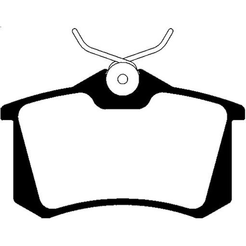 Abtex Rear Brake Pad Set PLU541