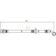 NAPA Brake Hydraulic Hose Line Front Right NBH1266