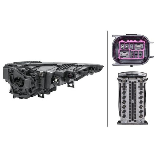 Hella Headlight Headlamp LED Left 1LX 354 871-031