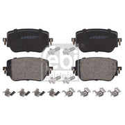 Febi Rear Brake Pad Set 177185