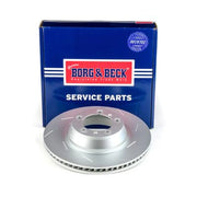 Borg & Beck 2 x Vented Front Brake Discs BBD6062S
