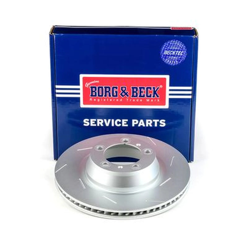 Borg & Beck 2 x Vented Front Brake Discs BBD6062S