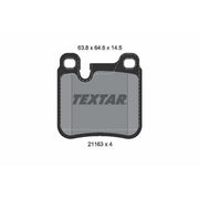 Textar Rear Brake Pad Set 2116301