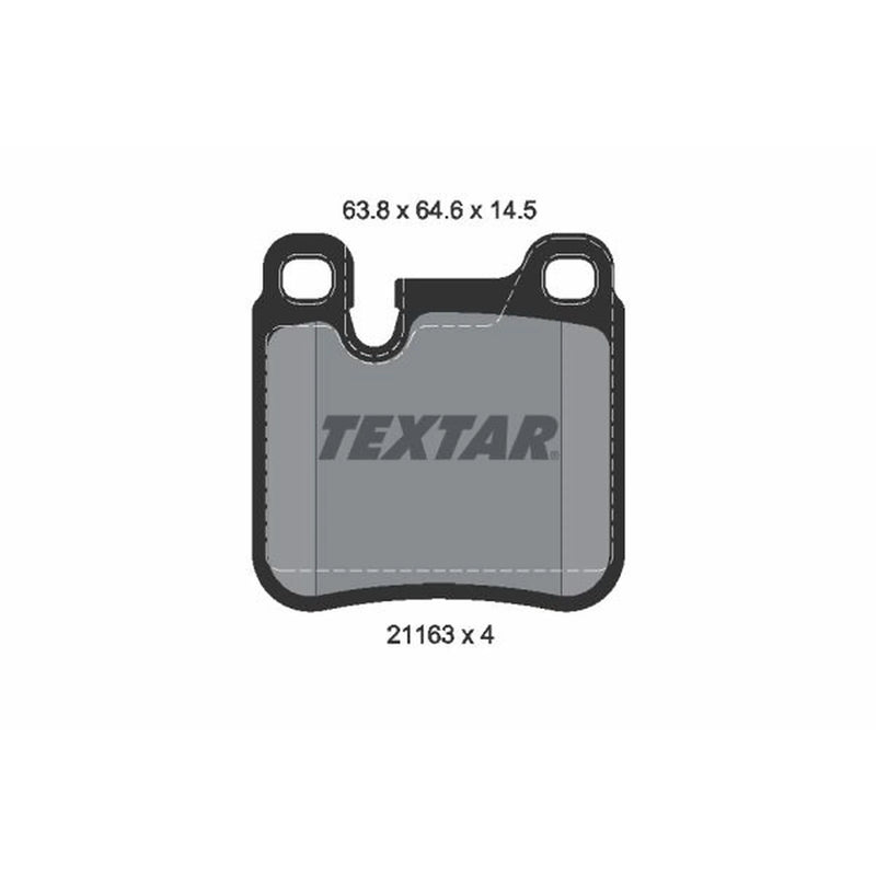 Textar Rear Brake Pad Set 2116301