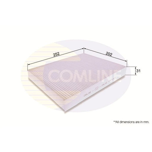 Comline Cabin Air Filter (Pollen Filter) EKF335