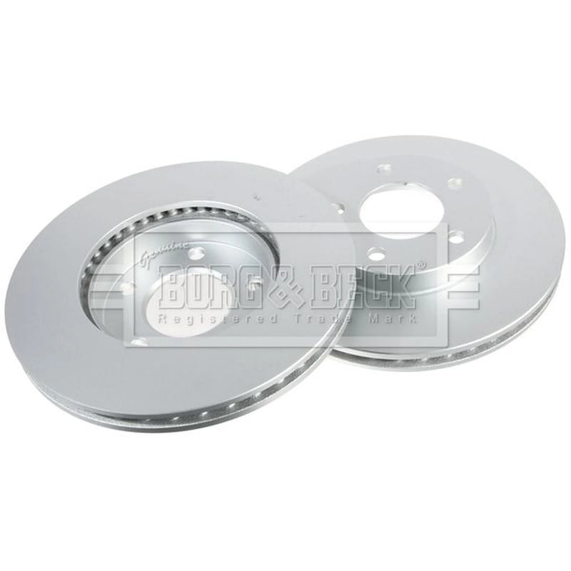 Borg & Beck 2 x Vented Front Brake Discs BBD4430