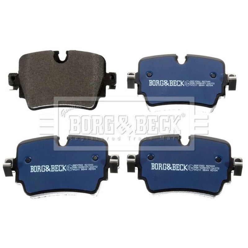 Borg & Beck 4 x Rear Brake Pad Set BBP2502