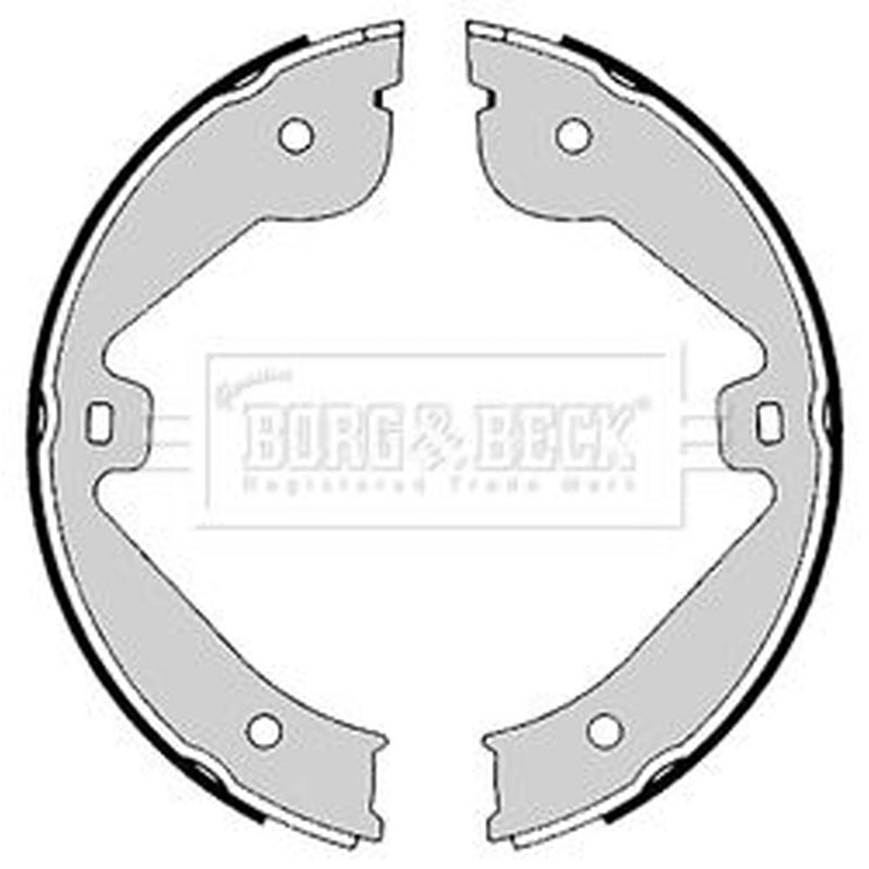 Borg & Beck Parking Brake Shoe Set BBS6373