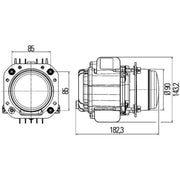 Hella Headlight Headlamp LED Left 1ML 010 820-011