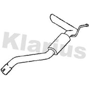Klarius Box With Tail Pipe Rear DN684C