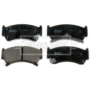 Borg & Beck 4 x Front Brake Pad Set BBP1613
