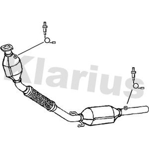 Klarius Catalyst Type Approved With Pipe 321751