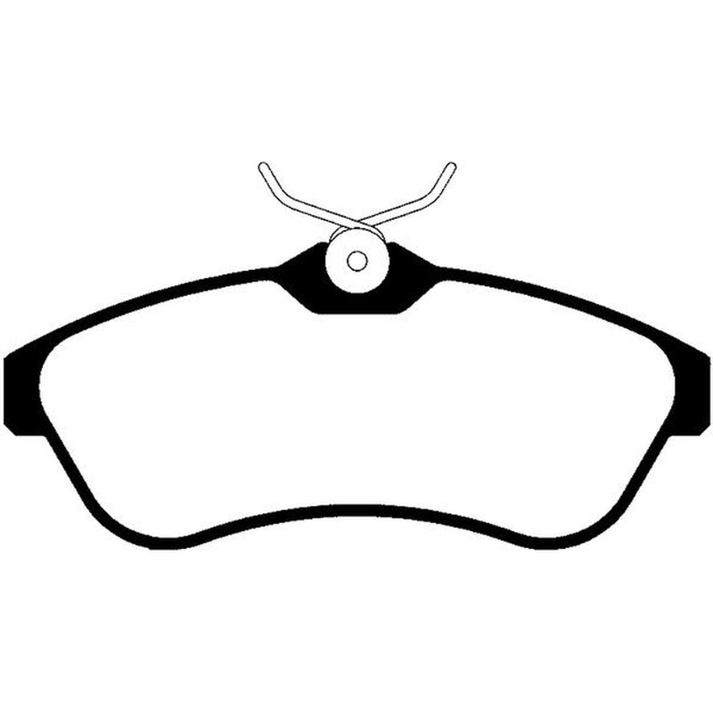 Abtex Front Brake Pad Set PLU3861