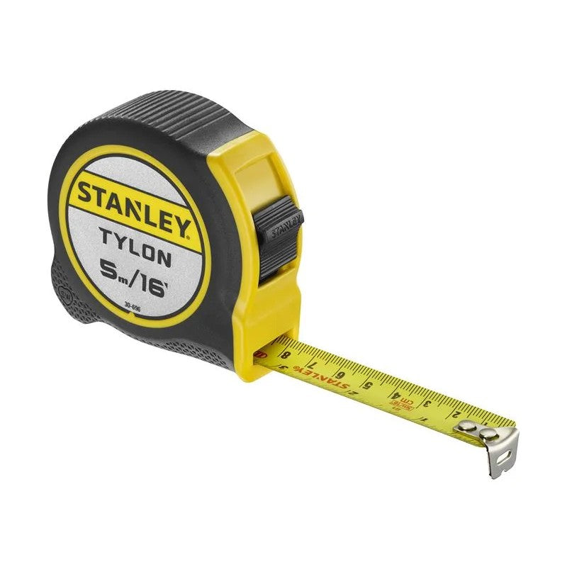 STANLEY® Hand Tools Tylon™ Pocket Tape 5m/16ft (Width 19mm) Carded - 0-30-696