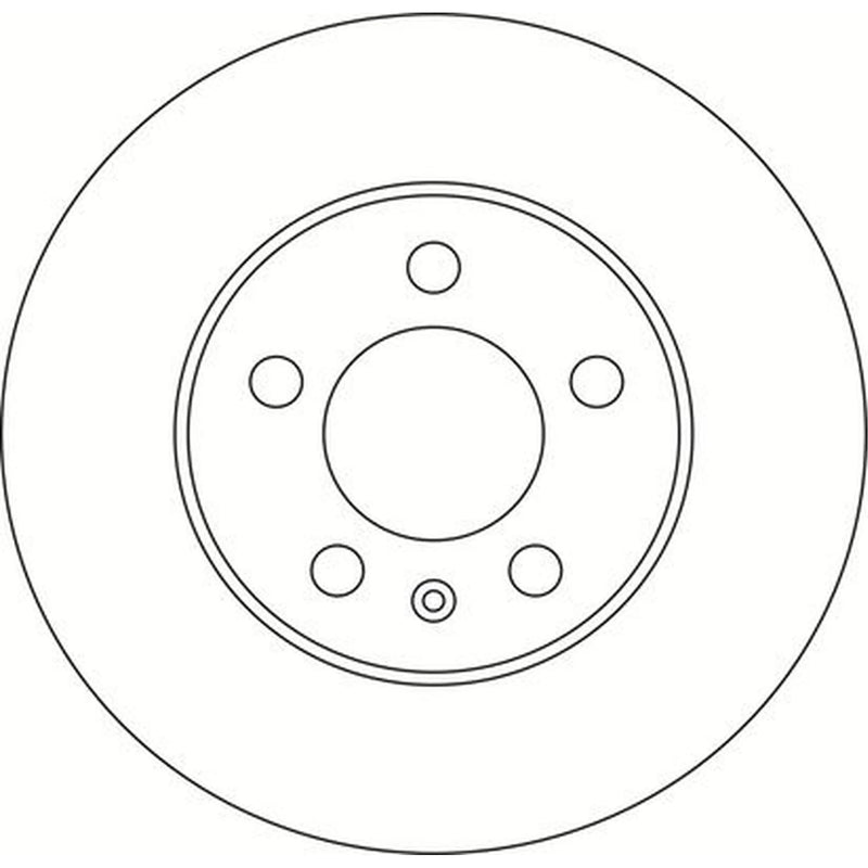 Abtex 2 x Vented Front Brake Discs BD2112V