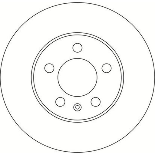 Abtex 2 x Vented Front Brake Discs BD2112V