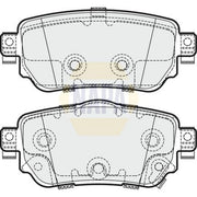 NAPA Rear Brake Pad Set NBP1204