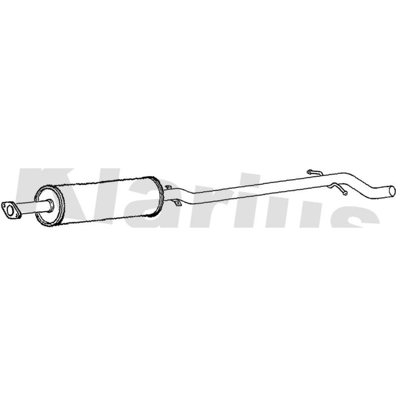 Klarius Box With Centre Pipe Centre VO391E