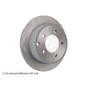 Blue Print 2 x Solid Rear Brake Discs ADA104314