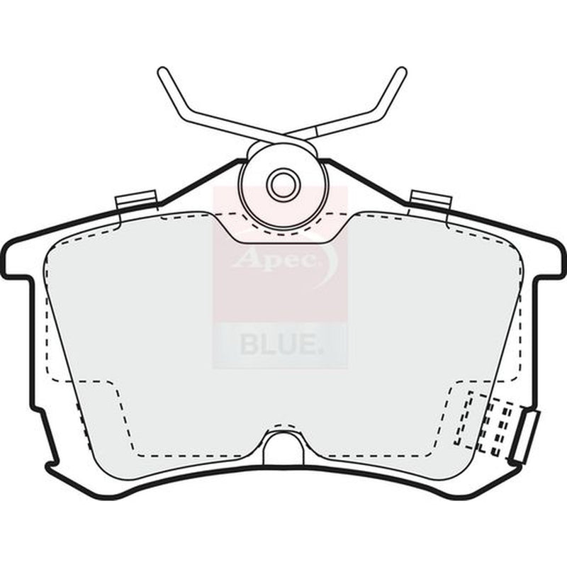 Apec Rear Brake Pad Set PD3041