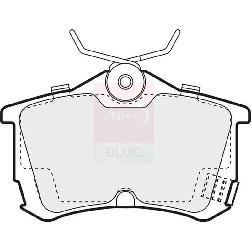 Apec Rear Brake Pad Set PD3041