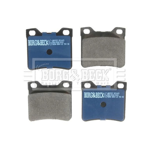 Borg & Beck 4 x Rear Brake Pad Set BBP1537