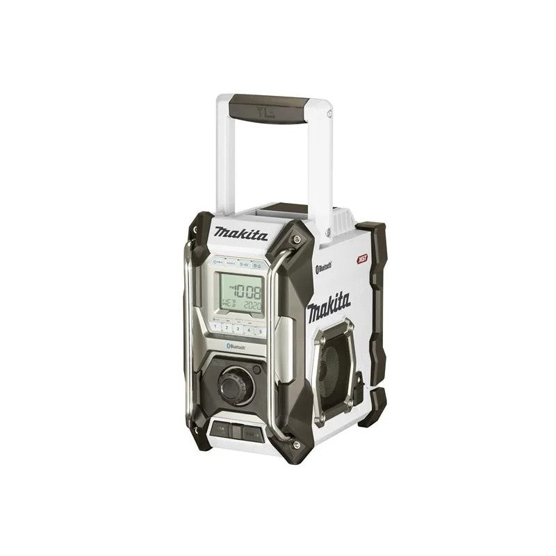 Makita MR002GZ01 Bluetooth® Job Site Radio White 240V & Li-ion Bare Unit