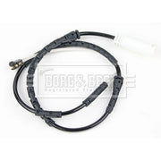 Borg & Beck Brake Pad Wear Sensor Front BWL3136