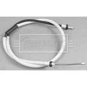 Borg & Beck Handbrake Cable Right Rear BKB2989