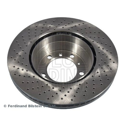 Blue Print 2 x Perforated/Vented Rear Brake Discs ADBP430114