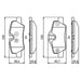 Bosch Brake Pads 0986495400 Bosch  - Town Parts