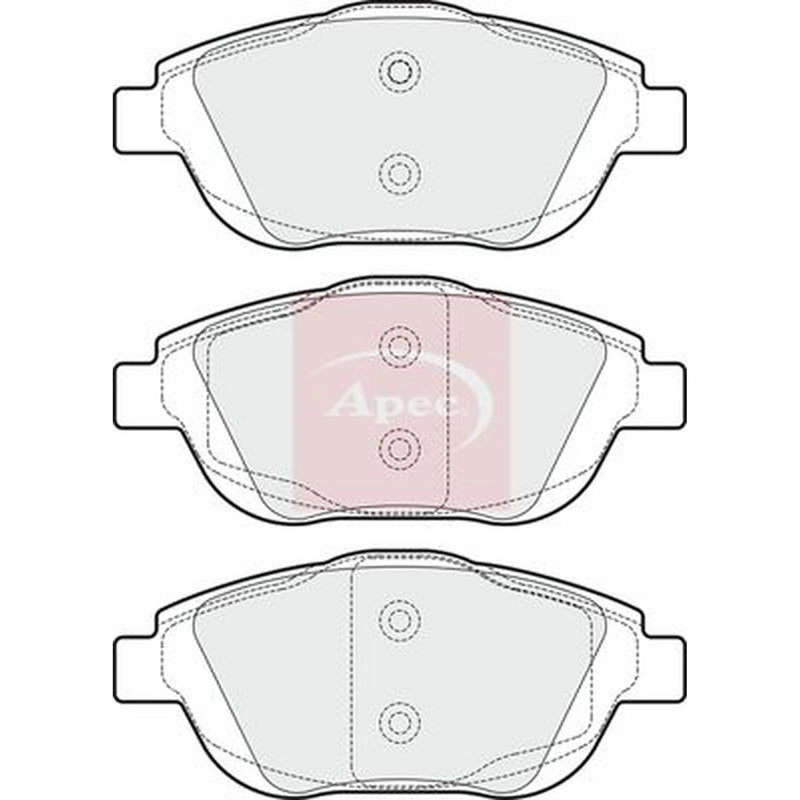Apec Front Brake Pad Set PAD1694