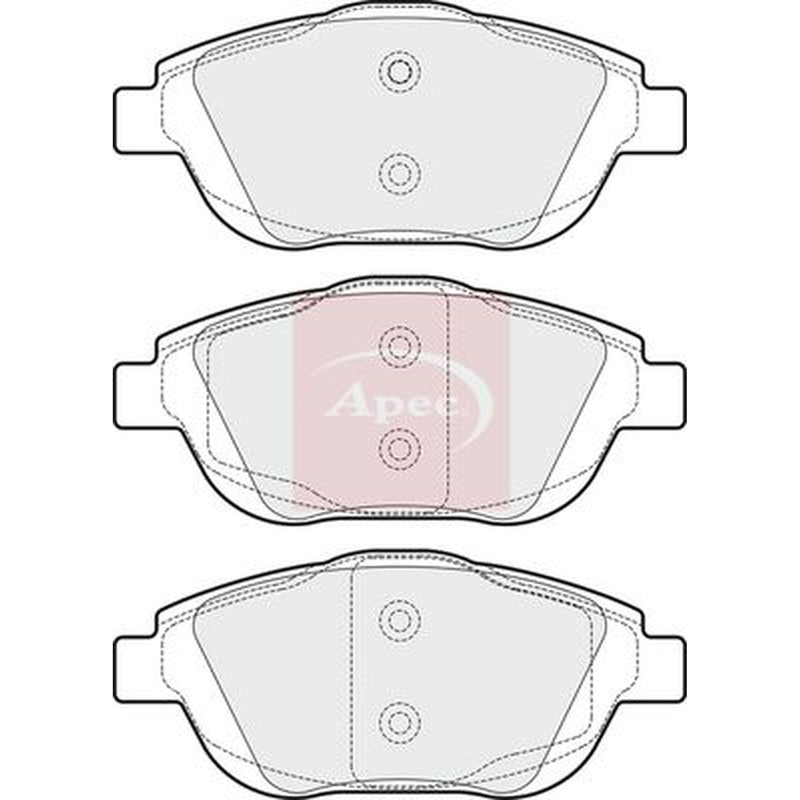 Apec Front Brake Pad Set PAD1694