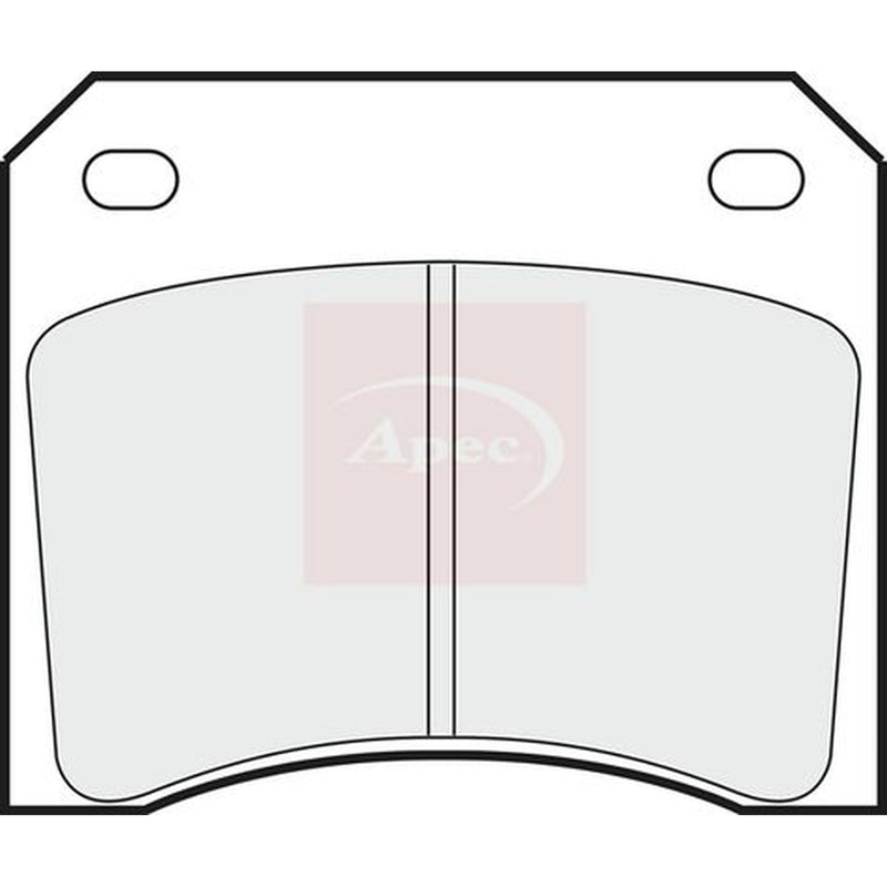 Apec Rear Brake Pad Set PAD557