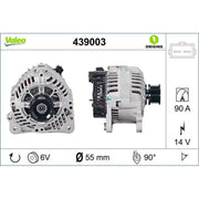 Valeo Car Alternator 12V 439003