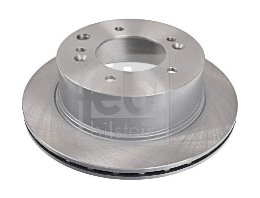 Febi 2 x Brake Disc Set Internally Vented Rear