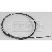 Borg & Beck Handbrake Cable Left Rear BKB2387