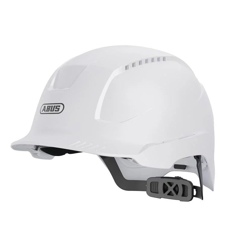 ABUS Mechanical SCATOR Vented Safety Helmet White - 10038481-01