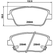 Mintex Front Brake Pad Set MDB3305