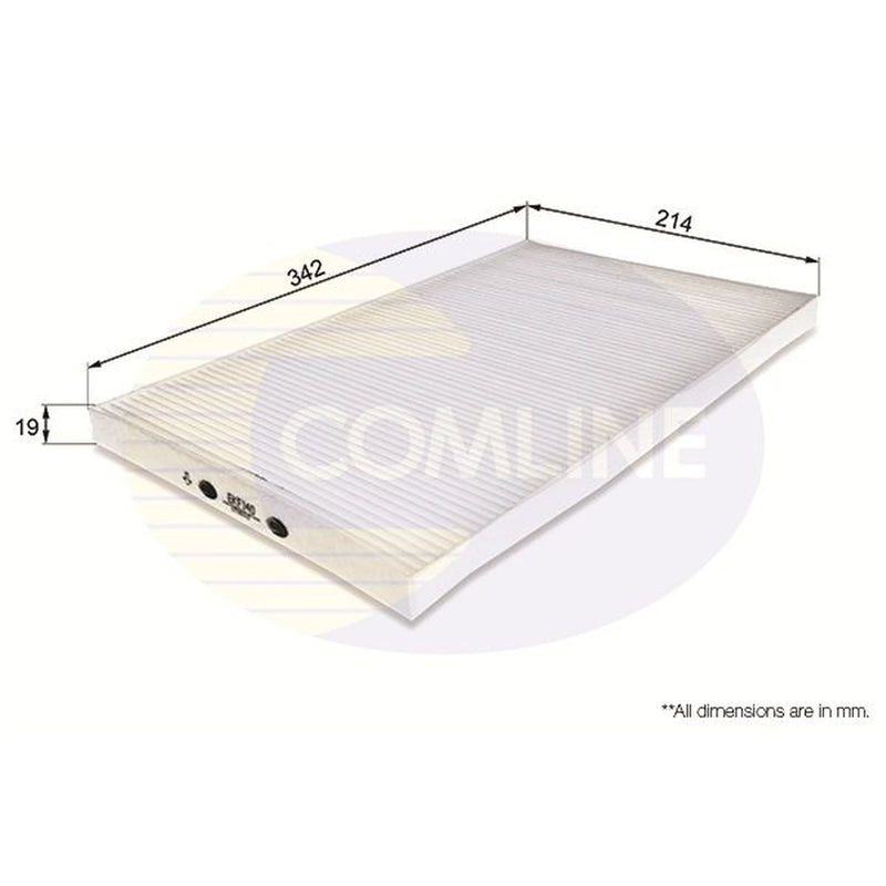 Comline Cabin Air Filter (Pollen Filter) EKF140