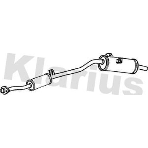 Klarius Box With Tail Pipe Rear BD121L