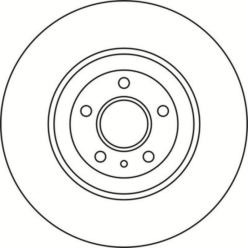 Abtex 2 x Vented Front Brake Discs BD2020V