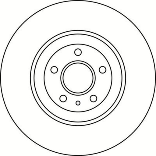 Abtex 2 x Vented Front Brake Discs BD2020V
