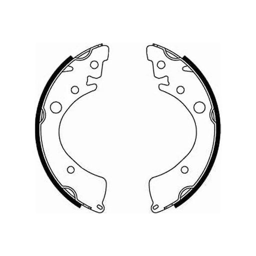 Mintex Brake Shoe Set Axle Kit MFR206