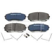 Borg & Beck 4 x Front Brake Pad Set BBP2967