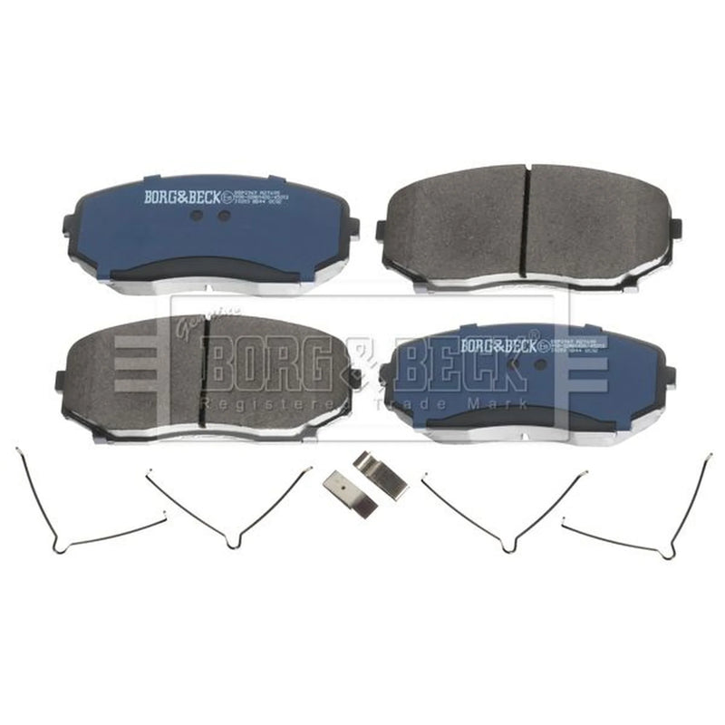 Borg & Beck 4 x Front Brake Pad Set BBP2967