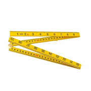 Hultafors G64-1-4-16 Polycarbonate Folding Rule 1m - 201324