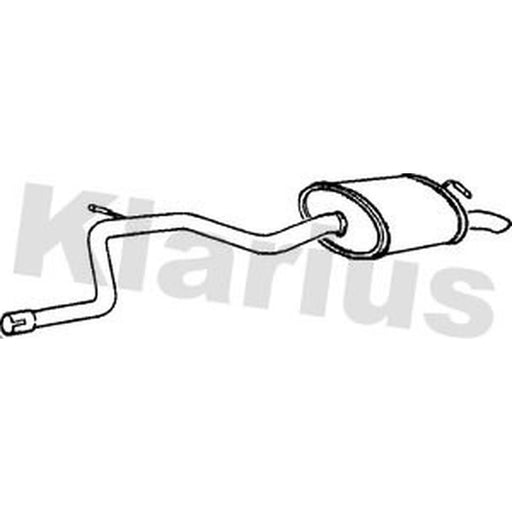 Klarius Box With Tail Pipe Rear FE341H