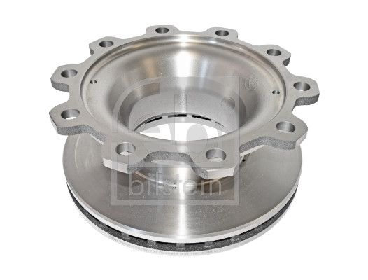 Febi 2 x Brake Disc Set Internally Vented Rear