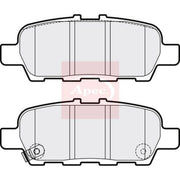 Apec Rear Brake Pad Set PAD2165